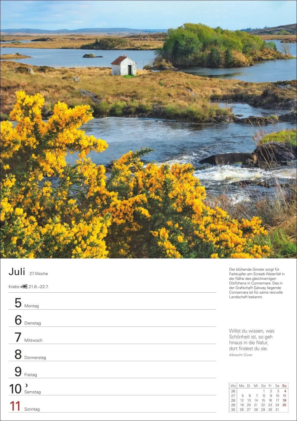 Bild: 9783840038884 | Irland Wochenplaner 2027 - Eine Reise in 53 Bildern | Ulrike Issel