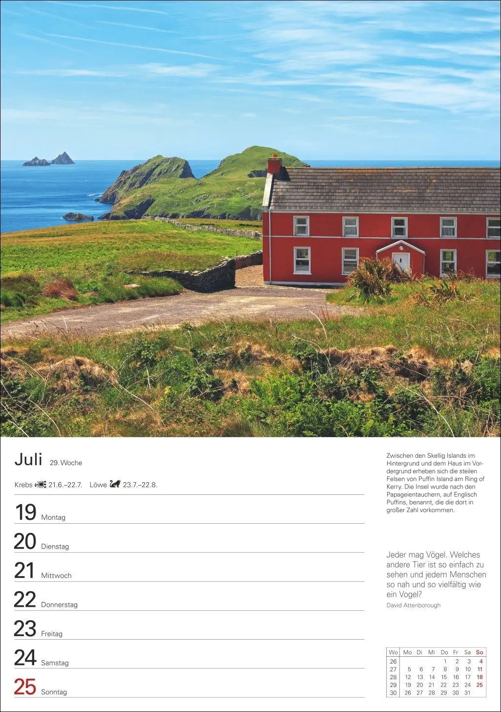 Bild: 9783840038884 | Irland Wochenplaner 2027 - Eine Reise in 53 Bildern | Ulrike Issel