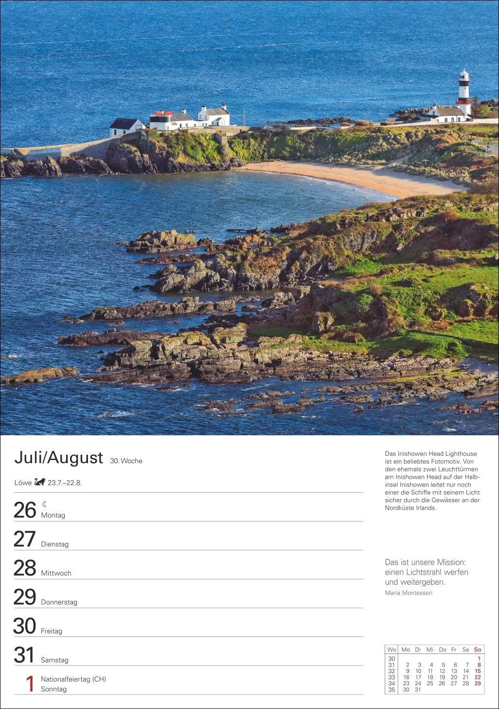 Bild: 9783840038884 | Irland Wochenplaner 2027 - Eine Reise in 53 Bildern | Ulrike Issel