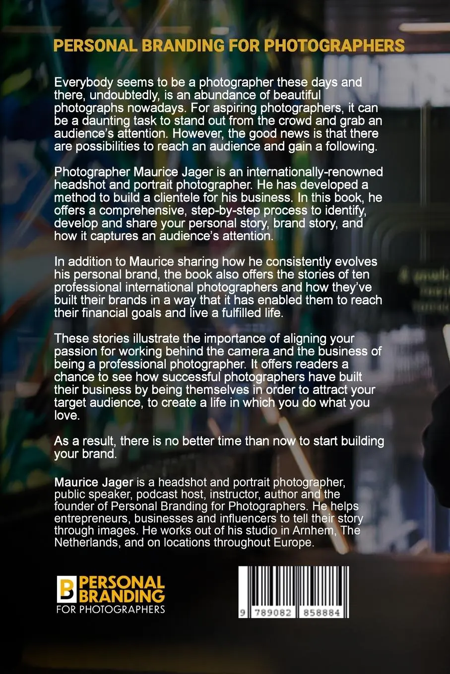 Rückseite: 9789082858884 | Personal Branding for Photographers | Maurice Jager | Taschenbuch