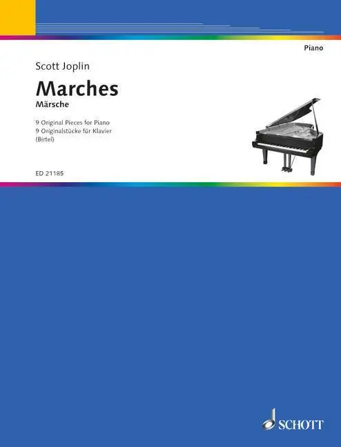 Cover: 9790001178884 | Märsche | 9 Originalstücke für Klavier. Klavier. | Scott Joplin | Buch