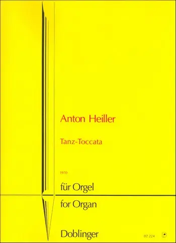 Cover: 9790012138884 | Tanz-Toccata für Orgel | Anton Heiller | Doblinger Musikverlag