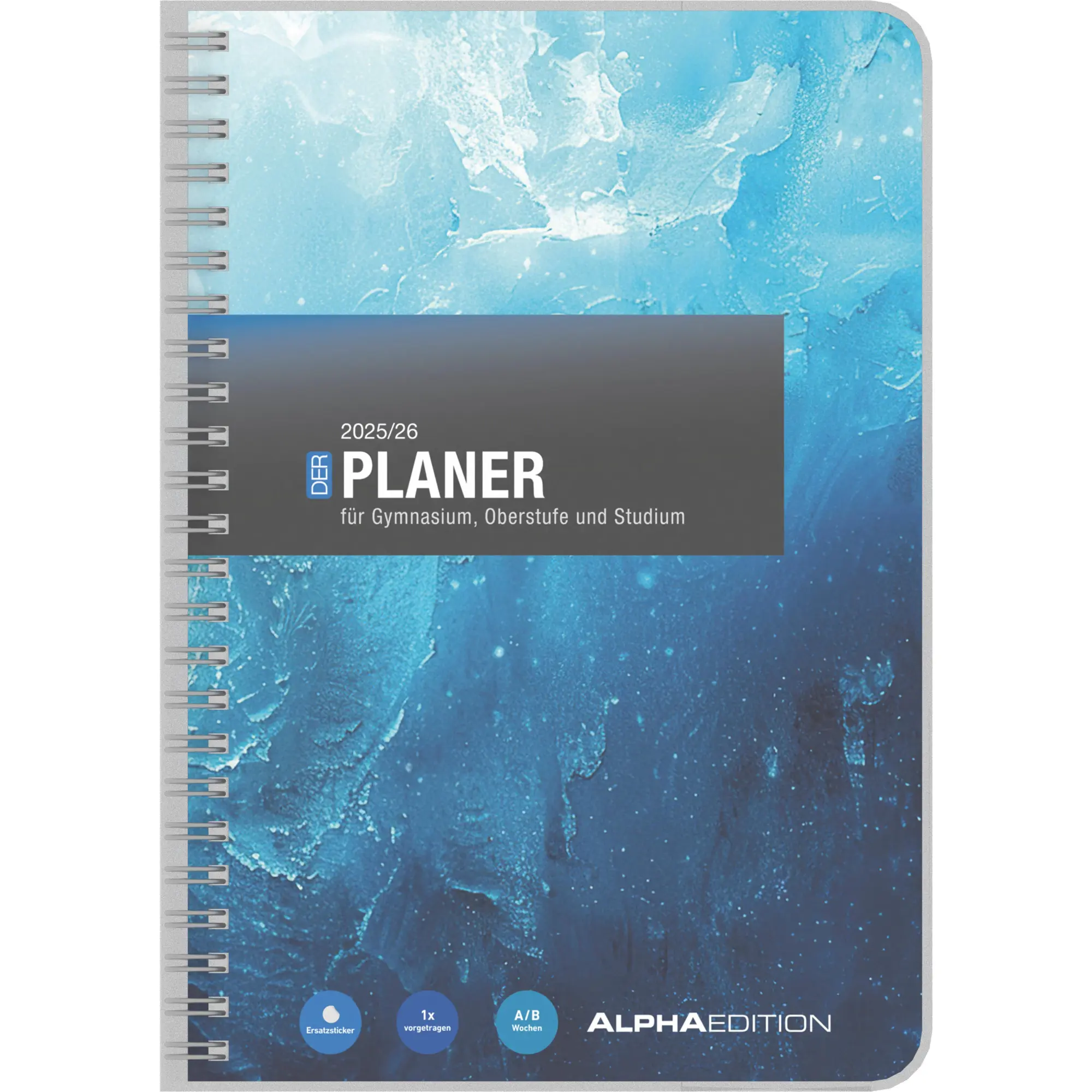 Cover: 4069095008984 | Gymnasialplaner blau | Kalender | 128 S. | Deutsch | EAN 4069095008984