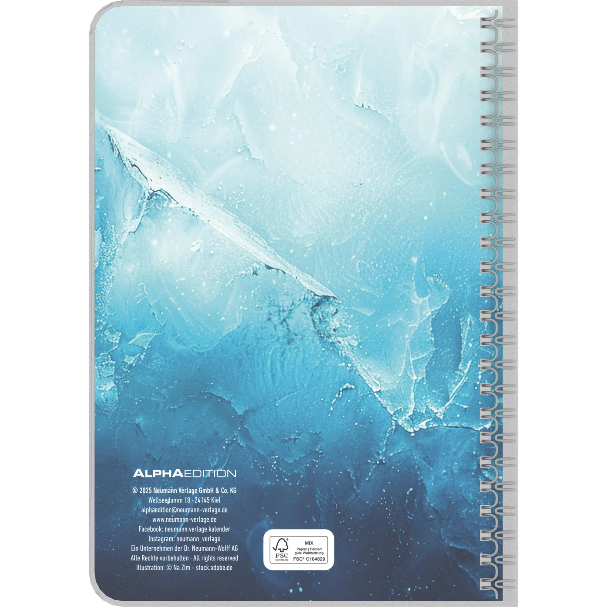 Rückseite: 4069095008984 | Gymnasialplaner blau | Kalender | 128 S. | Deutsch | EAN 4069095008984