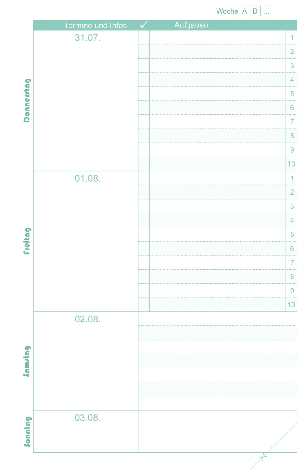 Bild: 4069095008984 | Gymnasialplaner blau | Kalender | 128 S. | Deutsch | EAN 4069095008984