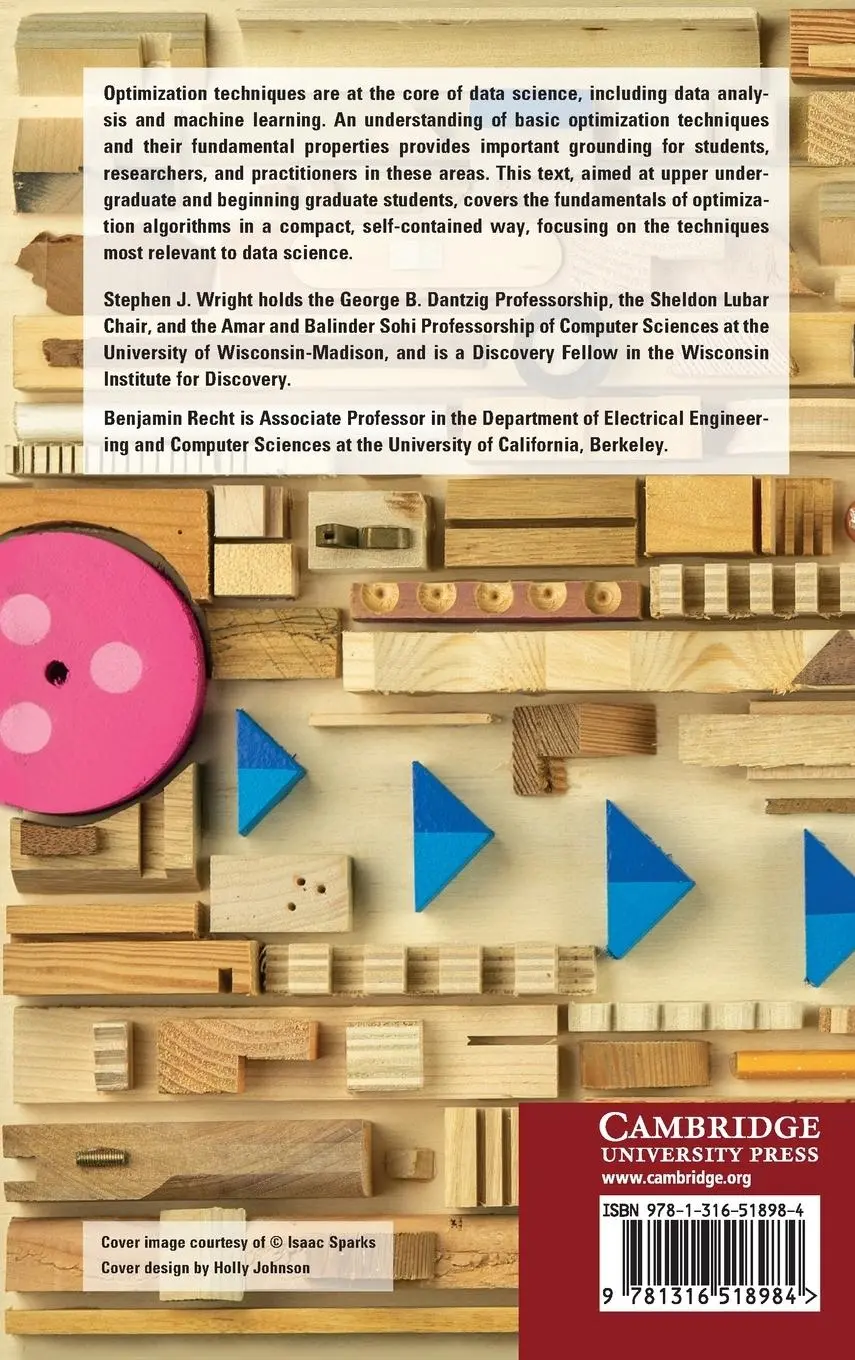 Rückseite: 9781316518984 | Optimization for Data Analysis | Stephen J. Wright (u. a.) | Buch