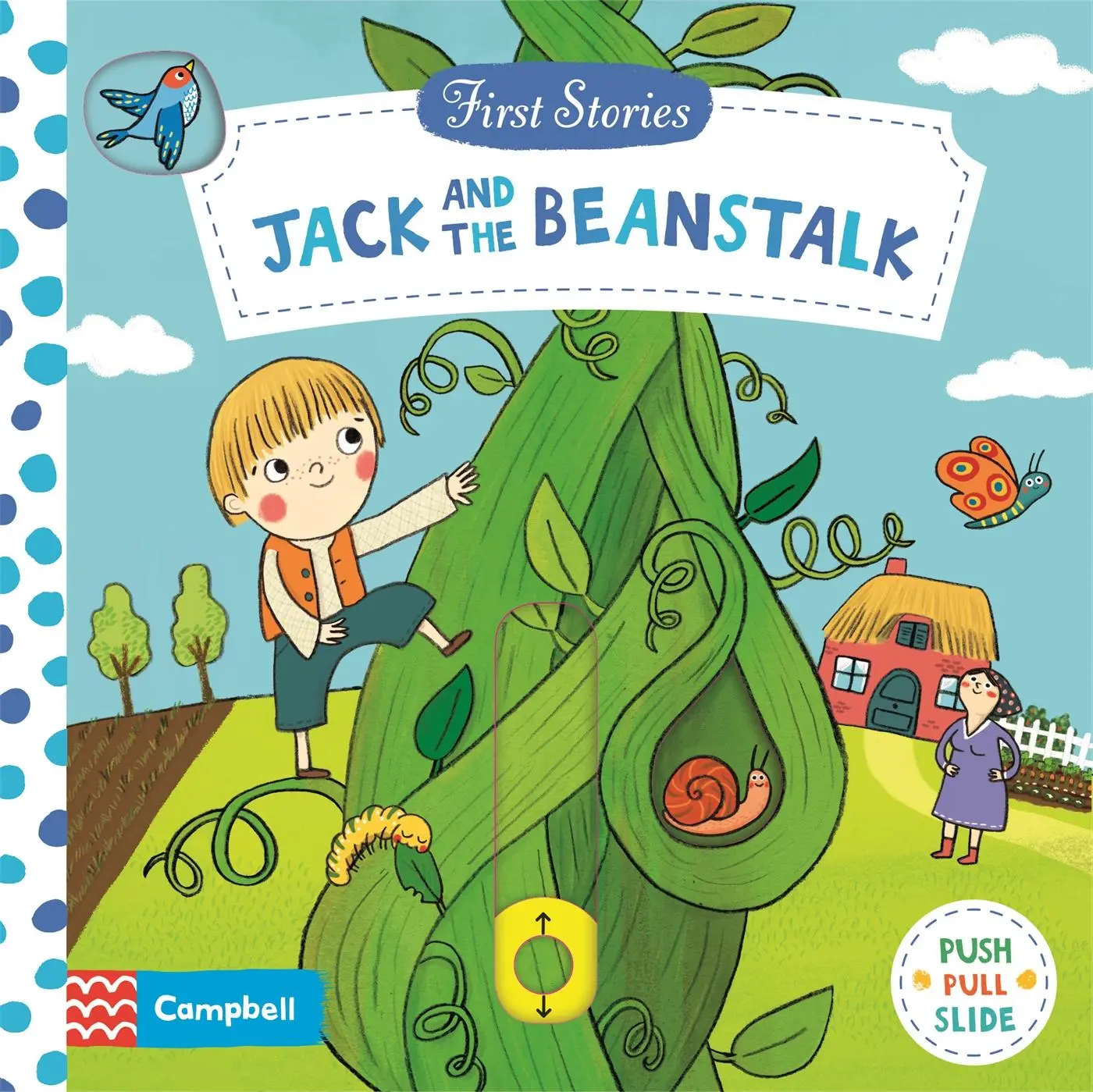 Cover: 9781509808984 | Jack and the Beanstalk | A Push, Pull, Slide Book | Campbell Books