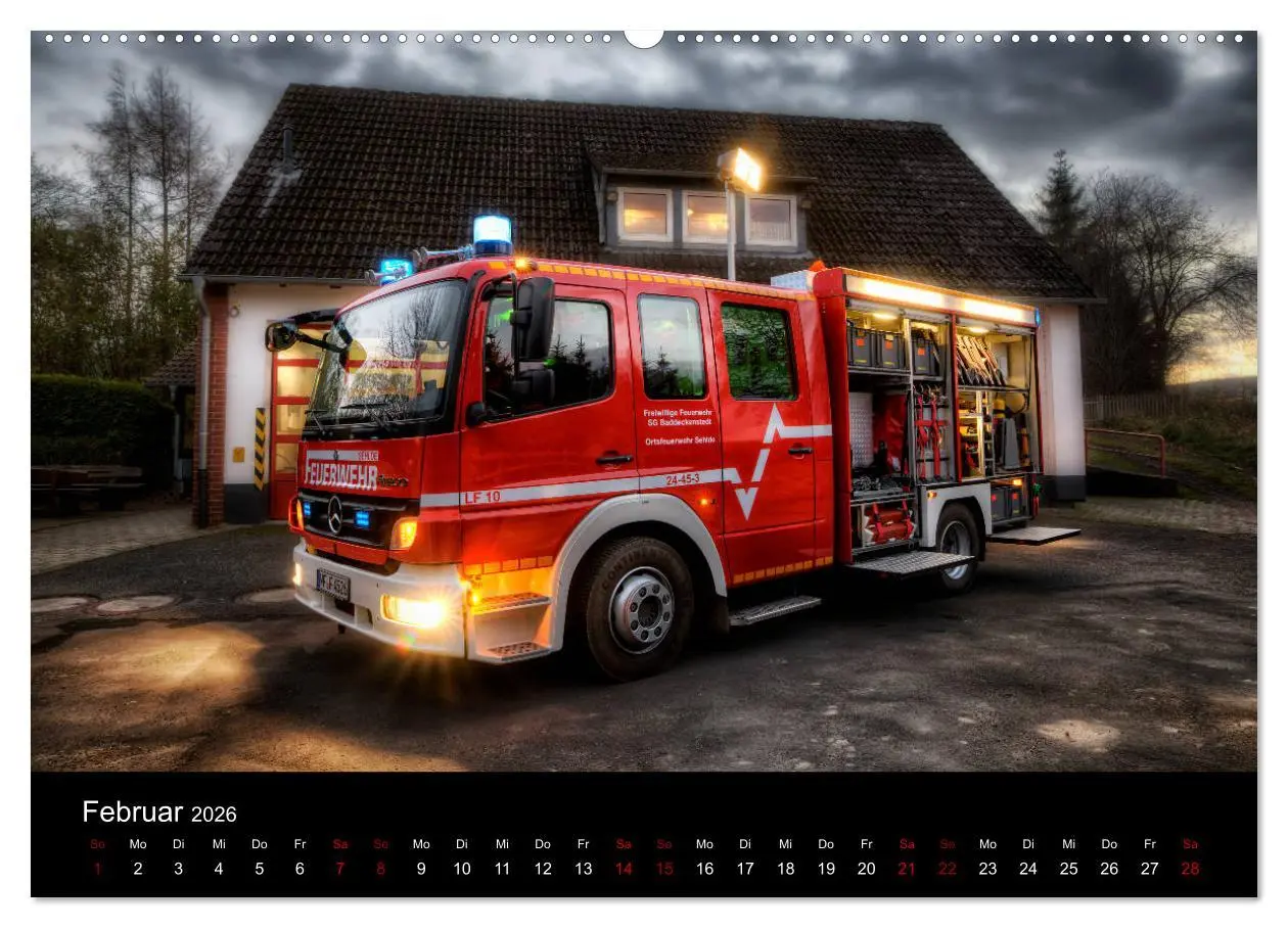 Bild: 9783457758984 | Feuerwehr und Rettungsdienst (hochwertiger Premium Wandkalender...