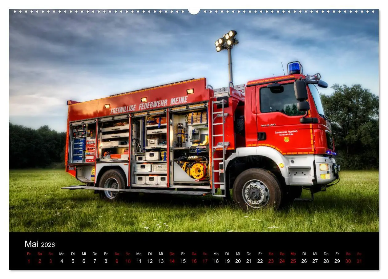 Bild: 9783457758984 | Feuerwehr und Rettungsdienst (hochwertiger Premium Wandkalender...
