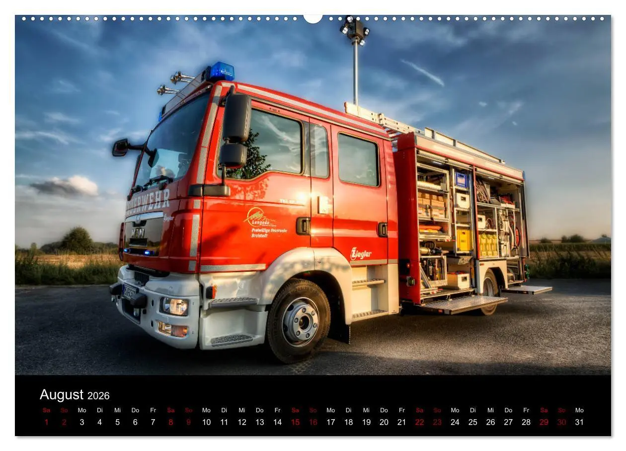 Bild: 9783457758984 | Feuerwehr und Rettungsdienst (hochwertiger Premium Wandkalender...