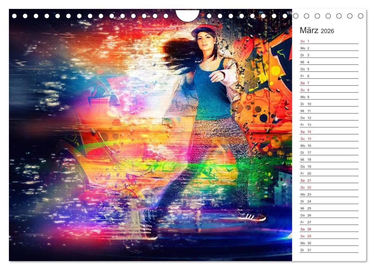 Bild: 9783457998984 | Break Dance (Wandkalender 2026 DIN A4 quer), CALVENDO Monatskalender