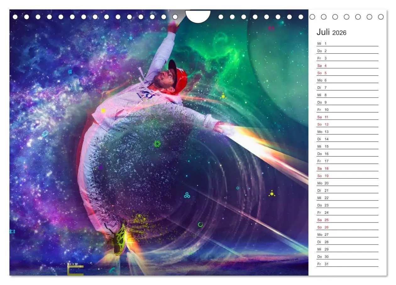 Bild: 9783457998984 | Break Dance (Wandkalender 2026 DIN A4 quer), CALVENDO Monatskalender