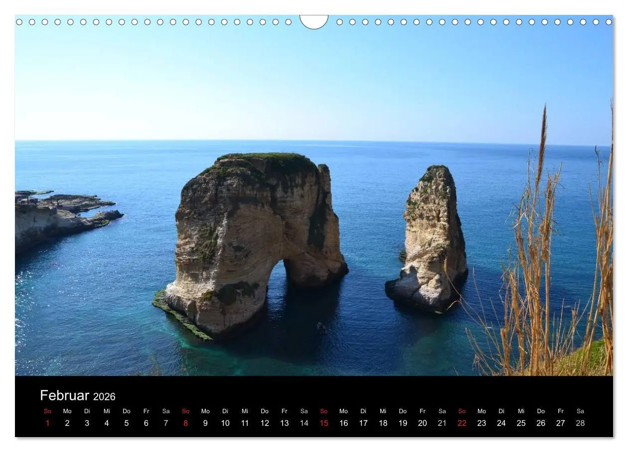 Bild: 9783516158984 | LIBANON 2026 (Wandkalender 2026 DIN A3 quer), CALVENDO Monatskalender