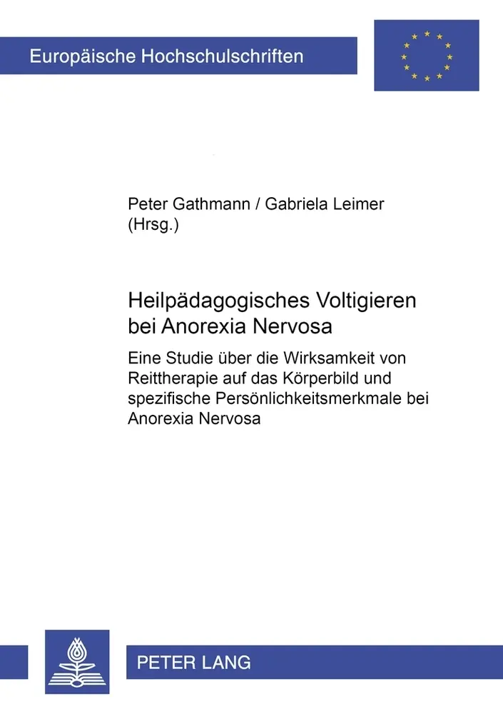 Cover: 9783631518984 | Heilpädagogisches Voltigieren bei "Anorexia Nervosa" | Taschenbuch