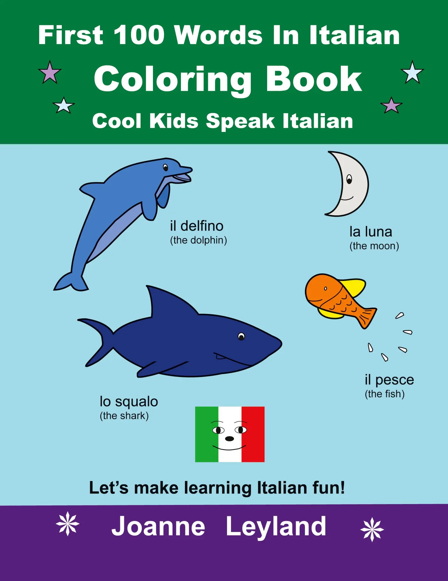 Cover: 9781914159084 | First 100 Words In Italian Coloring Book Cool Kids Speak Italian
