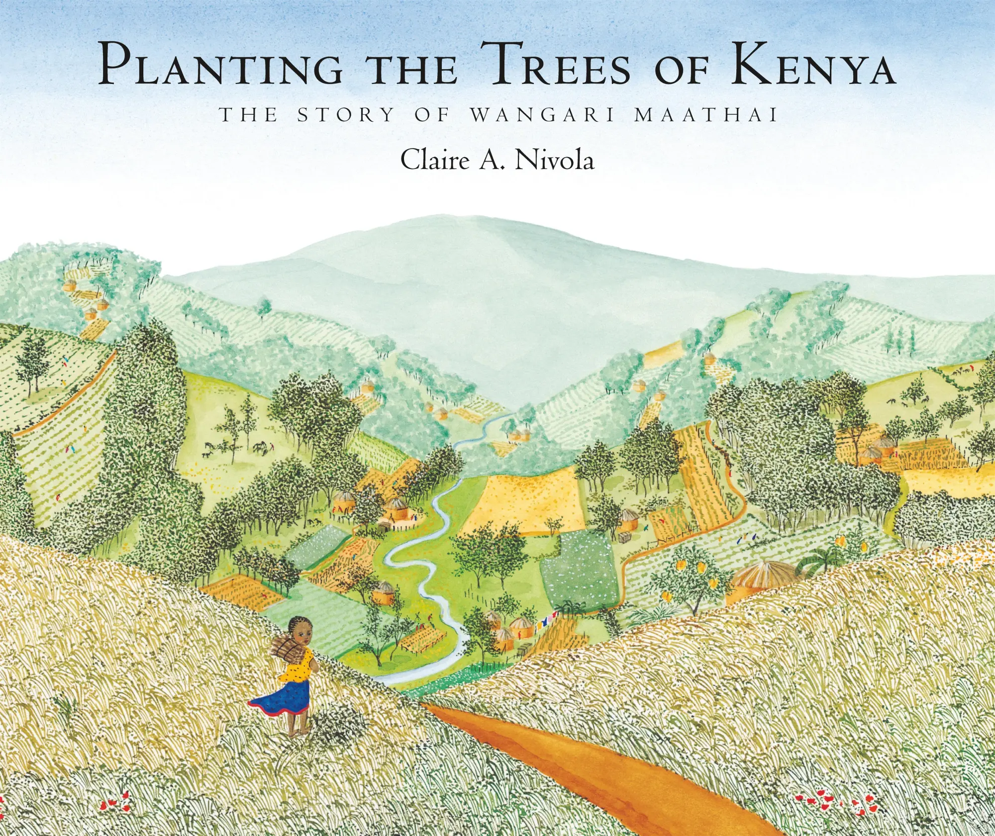 Cover: 9780374399184 | Planting the Trees of Kenya | The Story of Wangari Maathai | Nivola