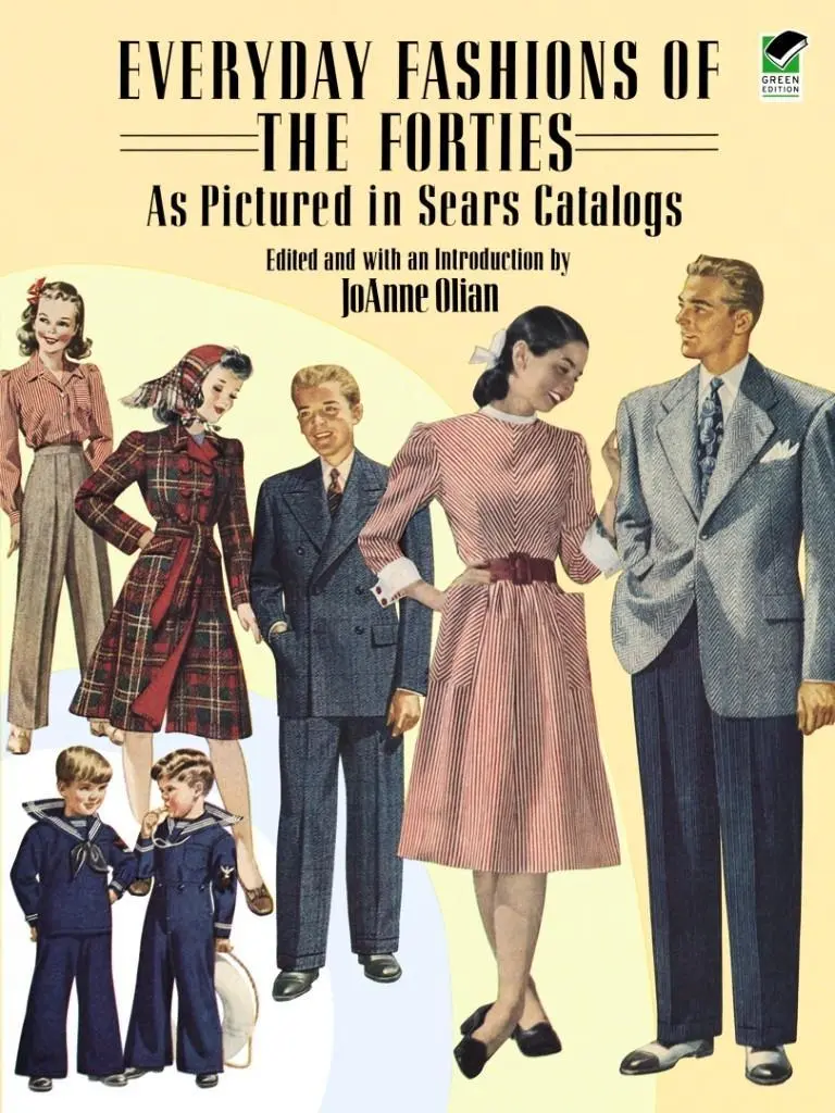 Cover: 9780486269184 | Everyday Fashions of the Forties As Pictured in Sears Catalogs | Olian