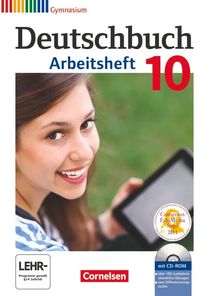 Cover: 9783060619184 | Deutschbuch Gymnasium 10. Schuljahr - Allgemeine Ausgabe -...