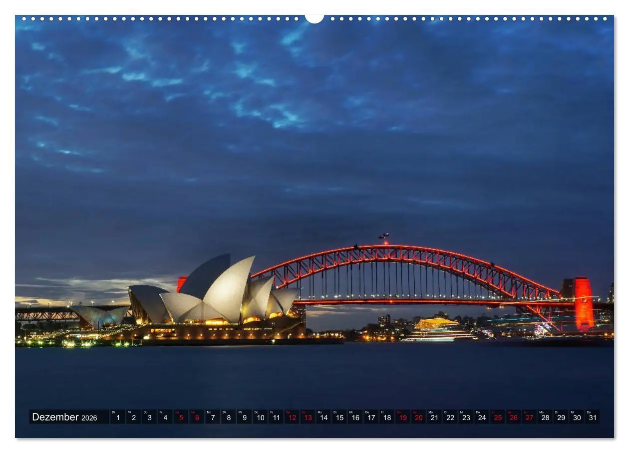 Bild: 9783457709184 | Australien (hochwertiger Premium Wandkalender 2026 DIN A2 quer),...