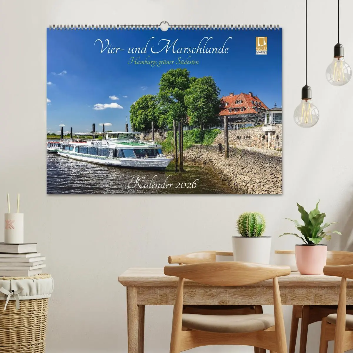 Bild: 9783516039184 | Vier- und Marschlande Hamburgs grüner Südosten (Wandkalender 2026...