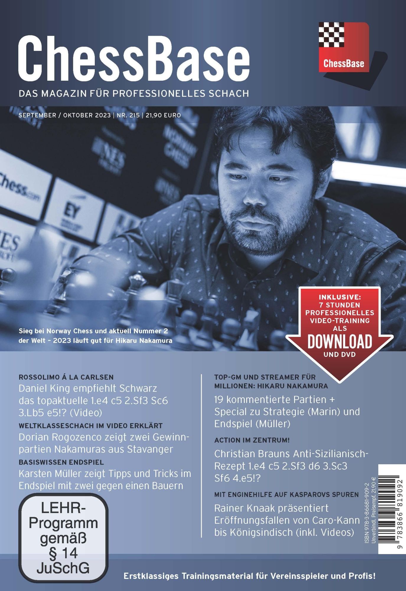 Cover: 9783866819184 | ChessBase Magazin 215 | ChessBase GmbH | Taschenbuch | 26 S. | Deutsch