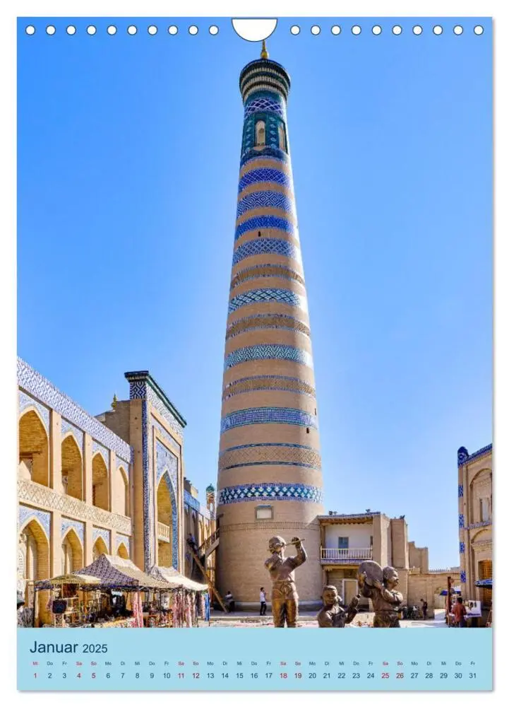Bild: 9783435849284 | Usbekistan - Historische Architektur (Wandkalender 2025 DIN A4...