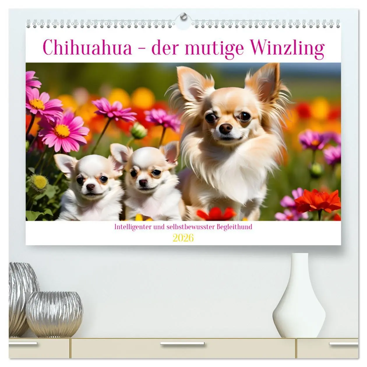 Cover: 9783457249284 | Chihuahua - der mutige Winzling (hochwertiger Premium Wandkalender...