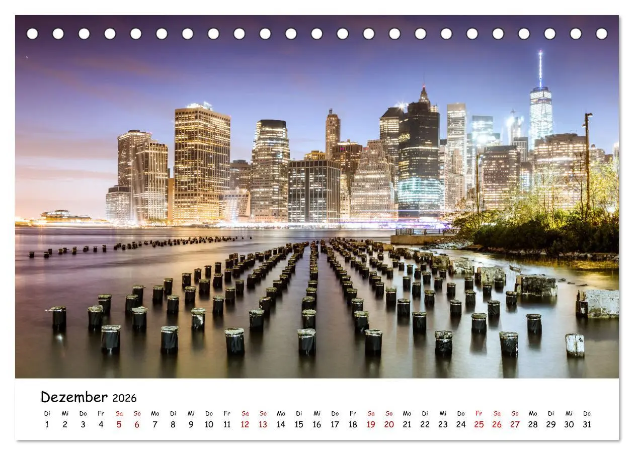 Bild: 9783457629284 | New York City - Atemberaubende Ansichten (Tischkalender 2026 DIN A5...