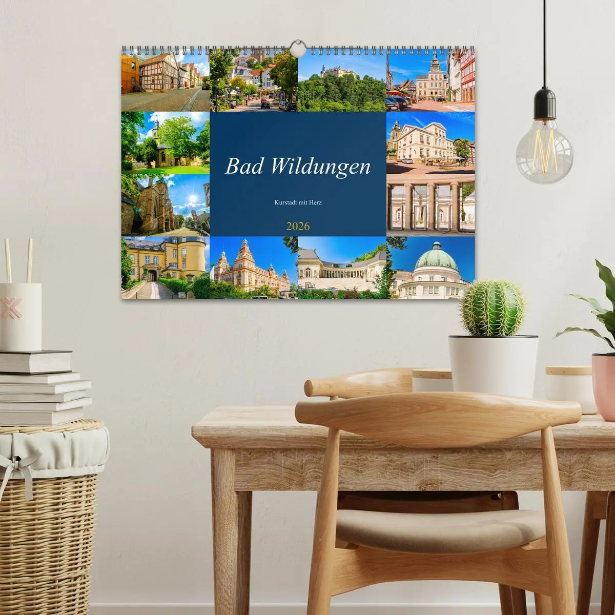 Bild: 9783457869284 | Bad Wildungen, Kurstadt mit Herz (Wandkalender 2026 DIN A3 quer),...