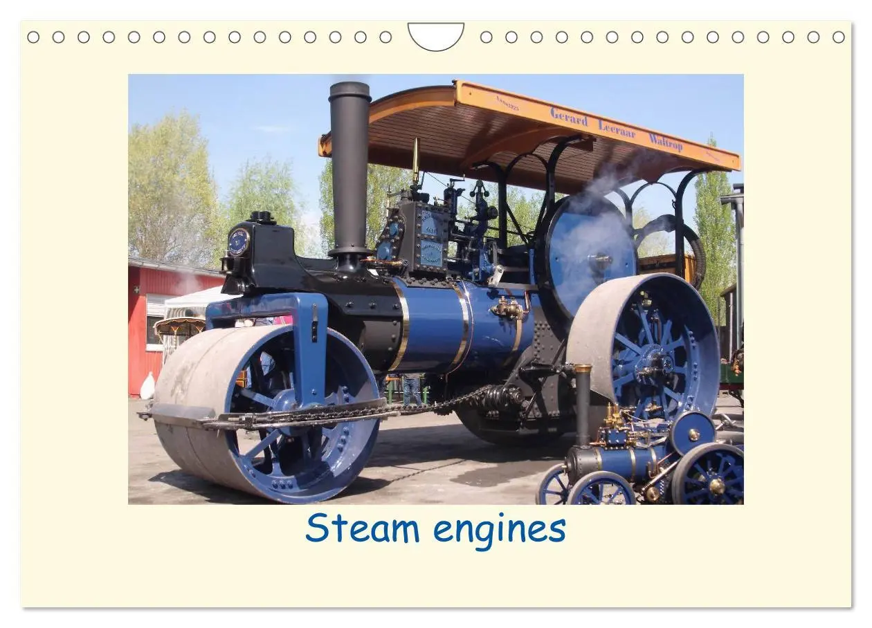 Cover: 9783516579284 | Steam engines (Wall Calendar 2026 DIN A4 landscape), CALVENDO 12...