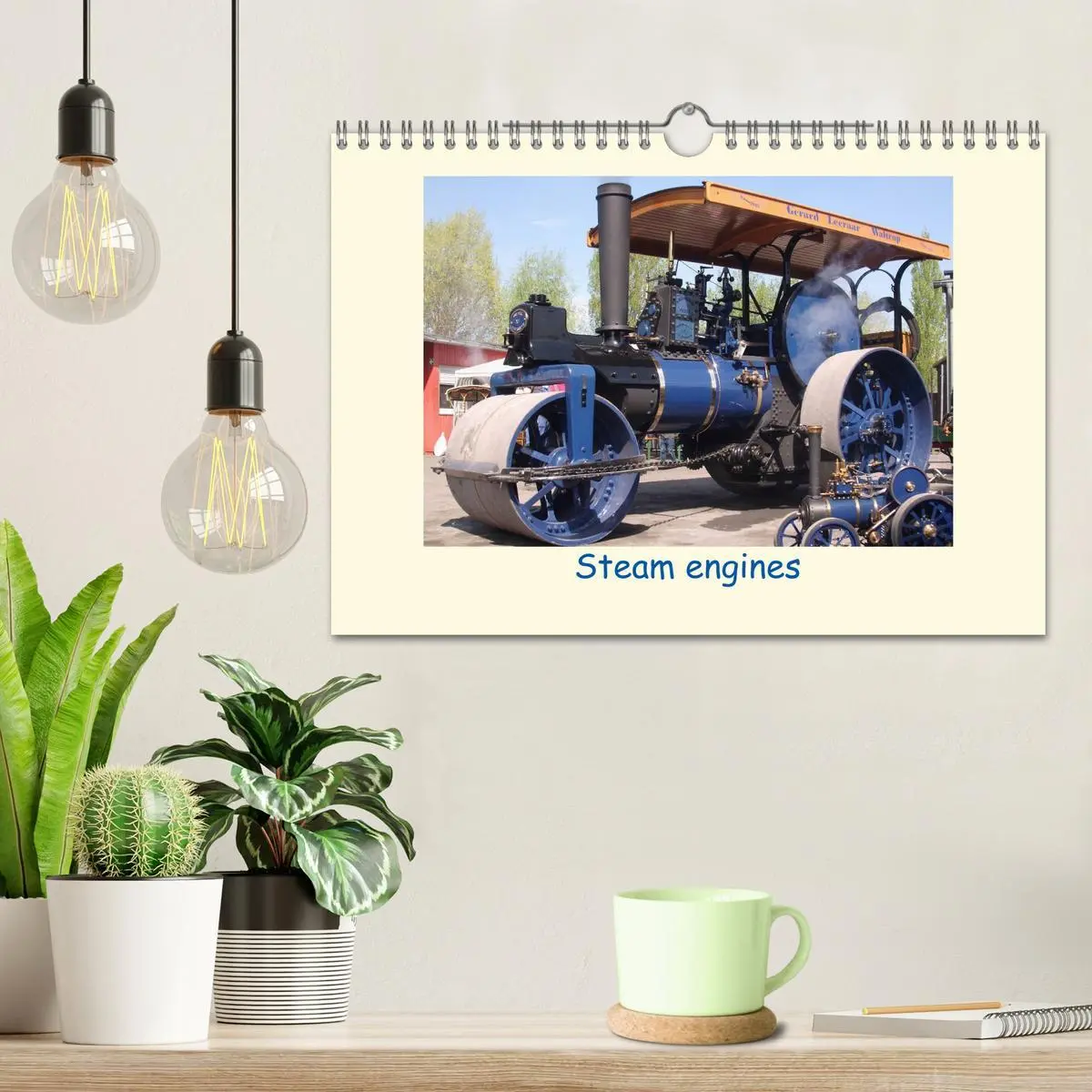 Bild: 9783516579284 | Steam engines (Wall Calendar 2026 DIN A4 landscape), CALVENDO 12...