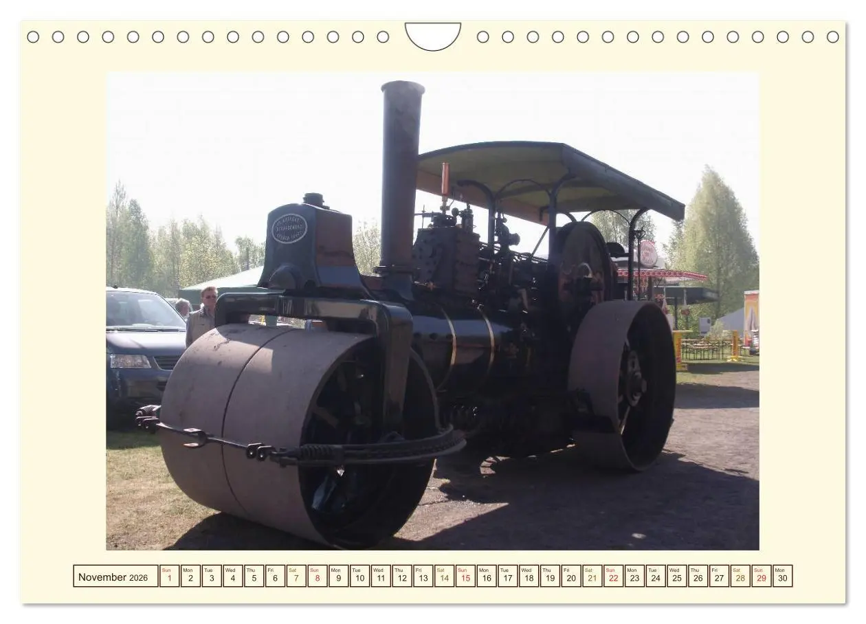 Bild: 9783516579284 | Steam engines (Wall Calendar 2026 DIN A4 landscape), CALVENDO 12...