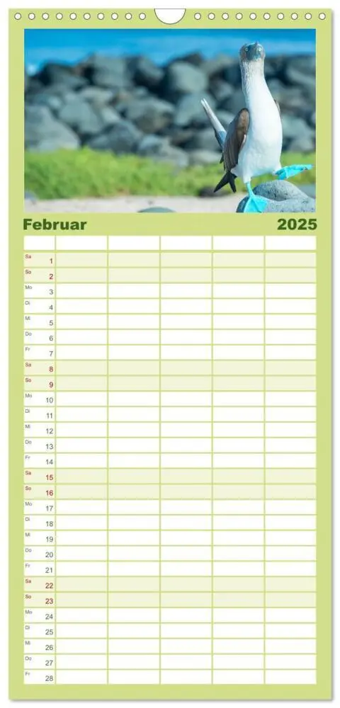 Bild: 9783457099384 | Familienplaner 2025 - Die faszinierende Tierwelt der...