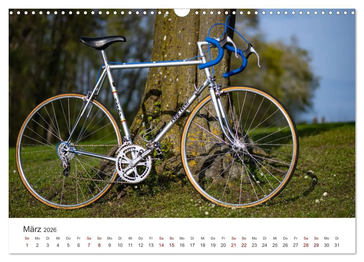 Bild: 9783457549384 | Stahlrenner - Rennrad-Klassiker aus Europa (Wandkalender 2026 DIN...