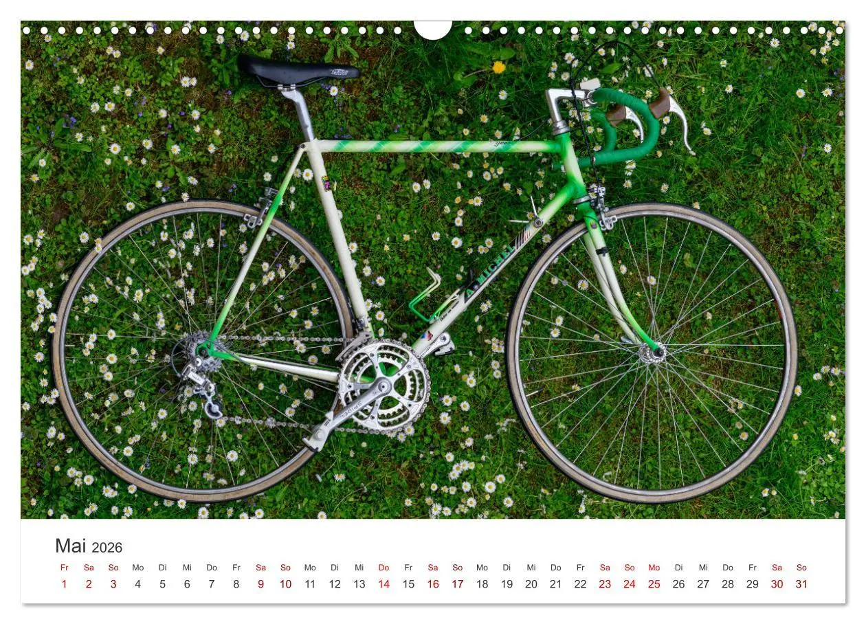 Bild: 9783457549384 | Stahlrenner - Rennrad-Klassiker aus Europa (Wandkalender 2026 DIN...