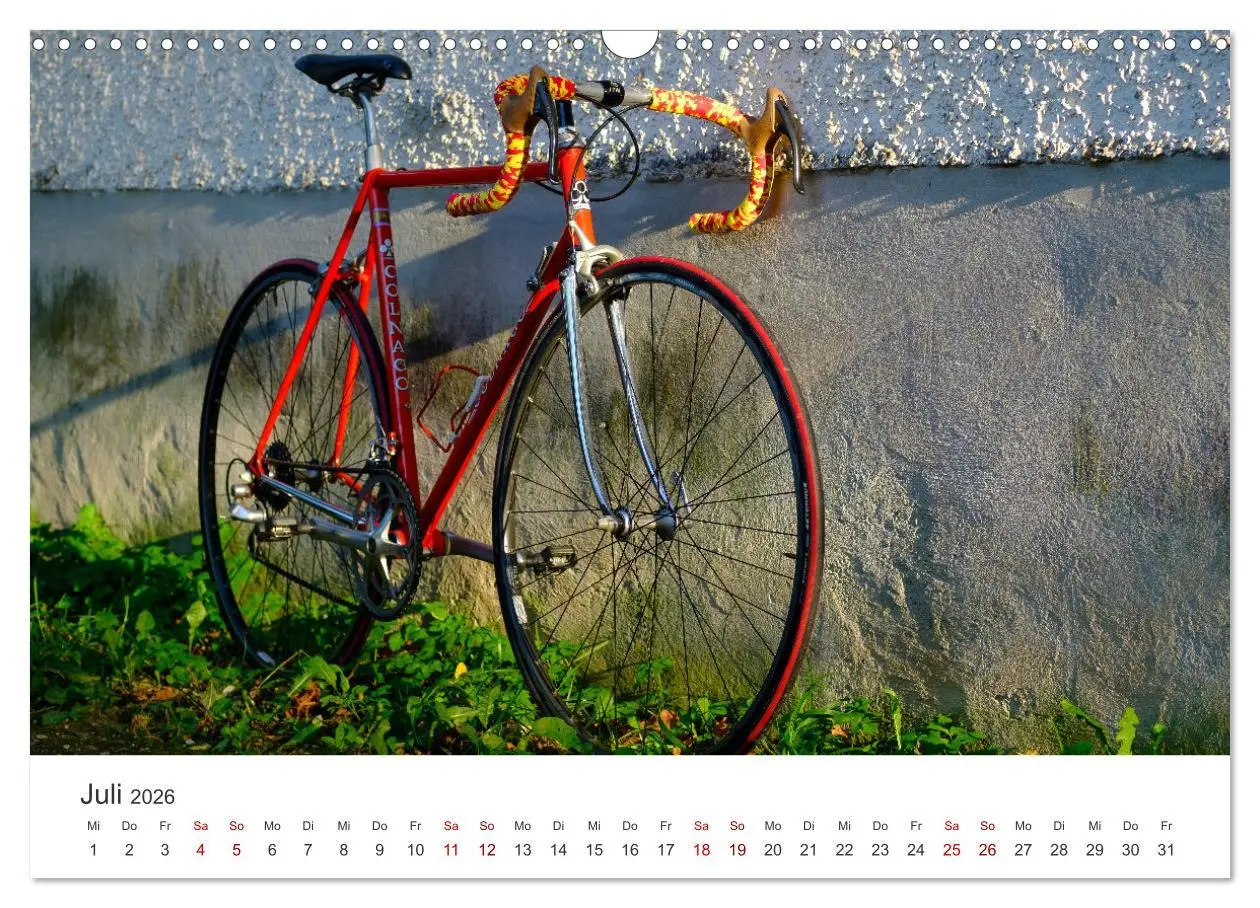 Bild: 9783457549384 | Stahlrenner - Rennrad-Klassiker aus Europa (Wandkalender 2026 DIN...