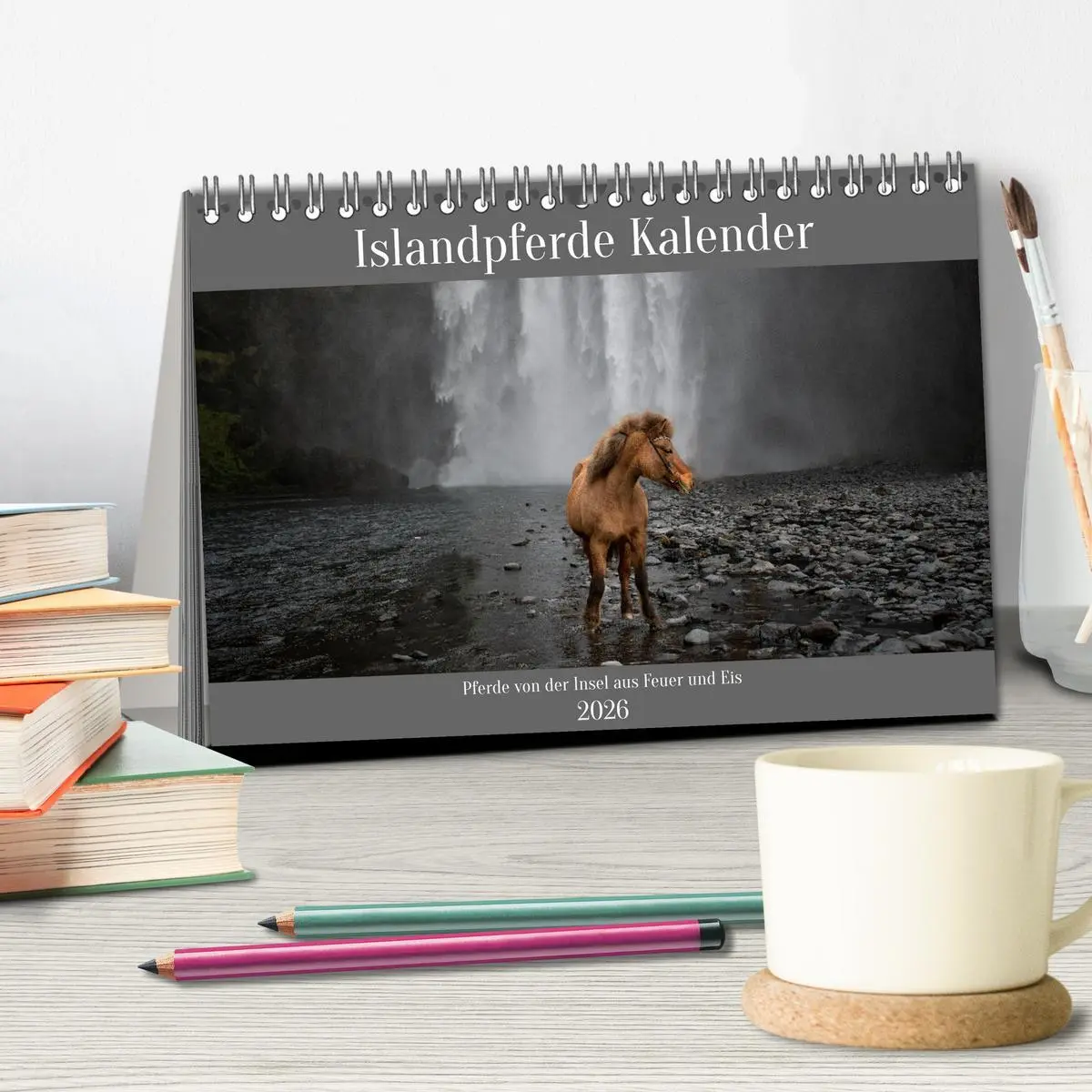 Bild: 9783457619384 | Islandpferde Kalender - Pferde von der Insel aus Feuer und Eis...