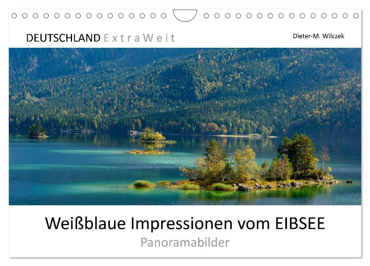 Cover: 9783457789384 | Weißblaue Impressionen vom Eibsee (Wandkalender 2026 DIN A4 quer),...