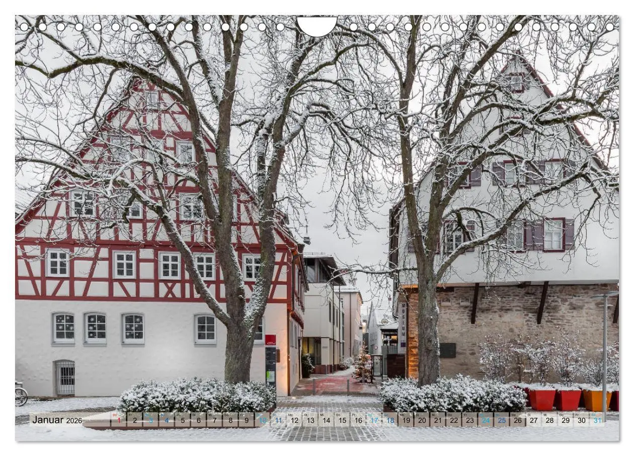 Bild: 9783457859384 | Nagold (Wandkalender 2026 DIN A4 quer), CALVENDO Monatskalender | 2026
