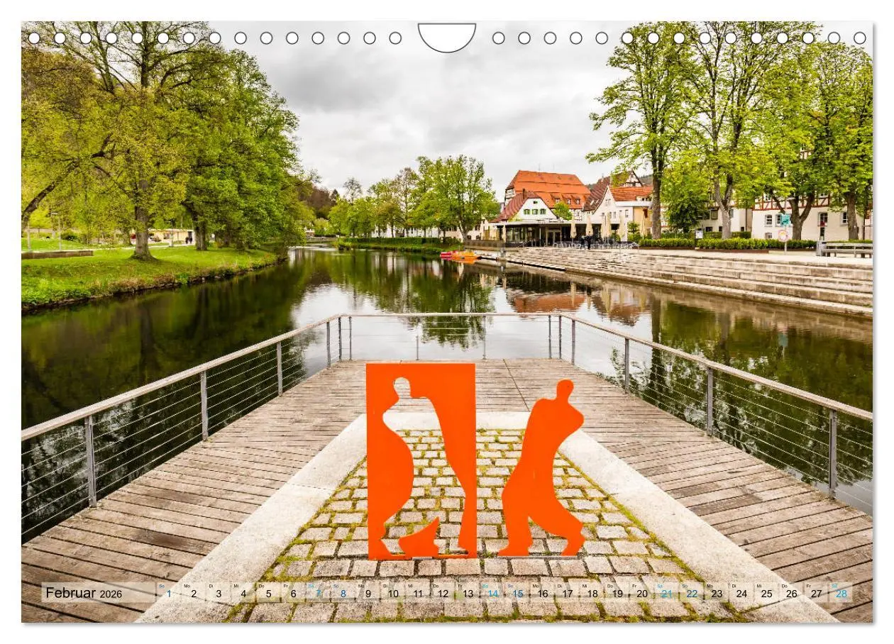 Bild: 9783457859384 | Nagold (Wandkalender 2026 DIN A4 quer), CALVENDO Monatskalender | 2026