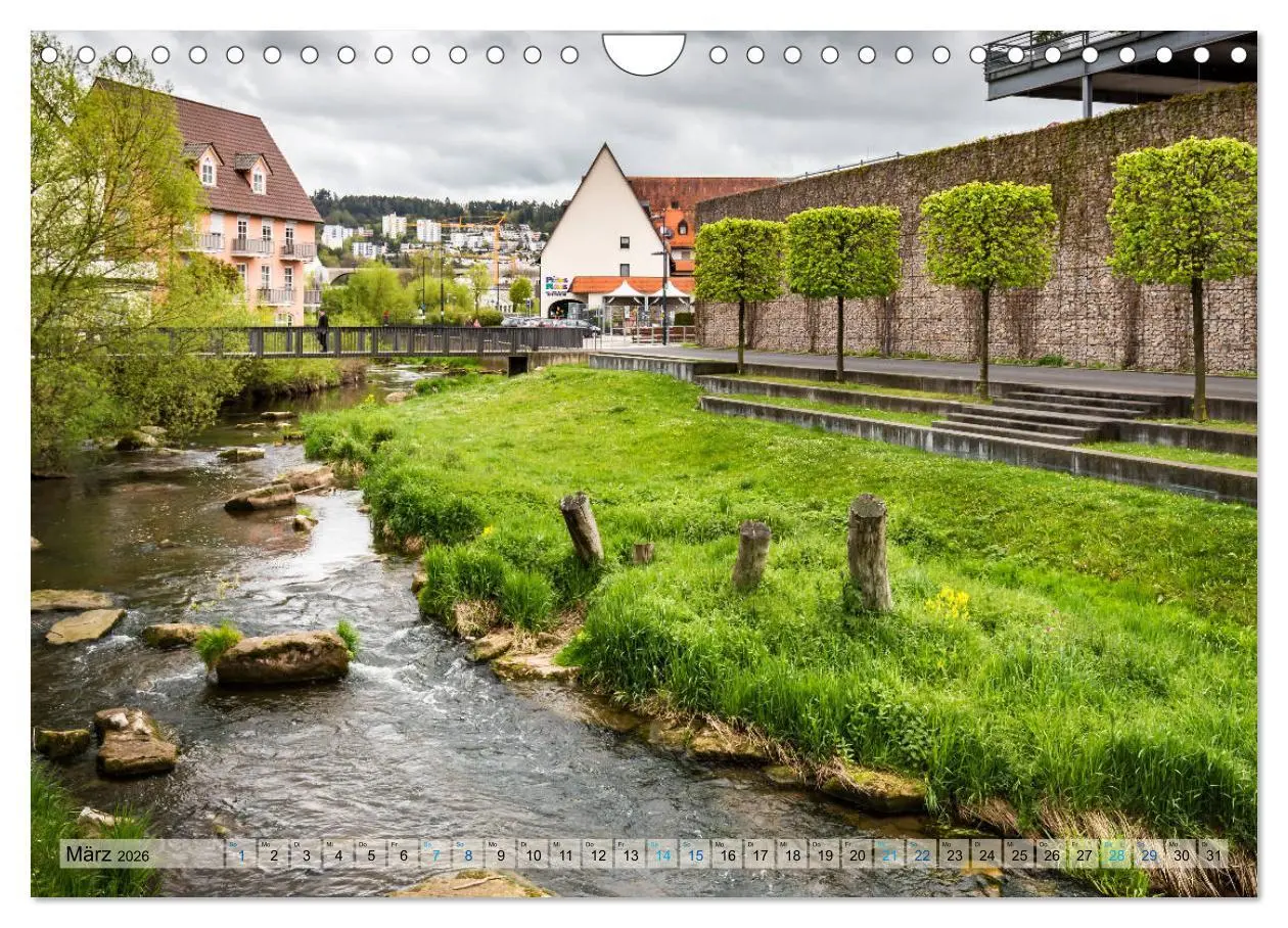 Bild: 9783457859384 | Nagold (Wandkalender 2026 DIN A4 quer), CALVENDO Monatskalender | 2026