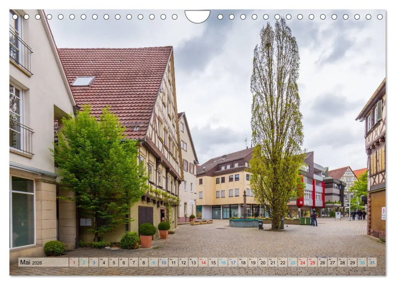 Bild: 9783457859384 | Nagold (Wandkalender 2026 DIN A4 quer), CALVENDO Monatskalender | 2026