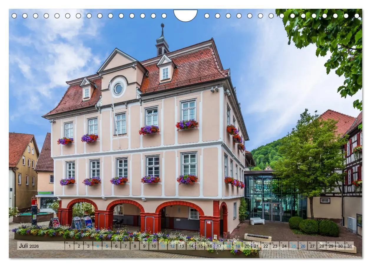 Bild: 9783457859384 | Nagold (Wandkalender 2026 DIN A4 quer), CALVENDO Monatskalender | 2026