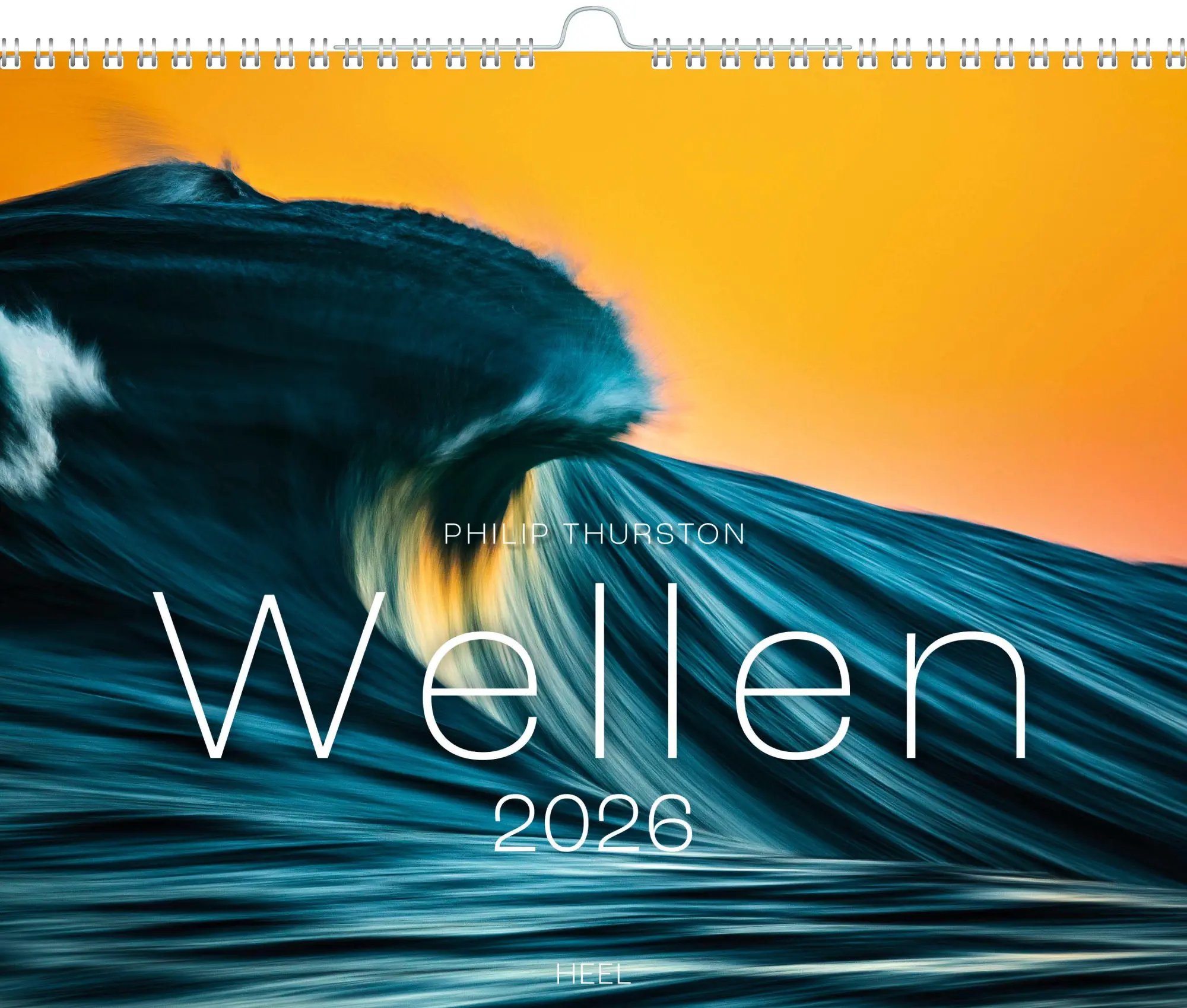 Cover: 9783966649384 | Wellen Kalender 2026: Meeres- und Wasser-Fotografie XXL Premium...