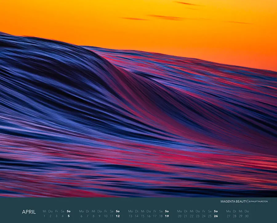 Bild: 9783966649384 | Wellen Kalender 2026: Meeres- und Wasser-Fotografie XXL Premium...