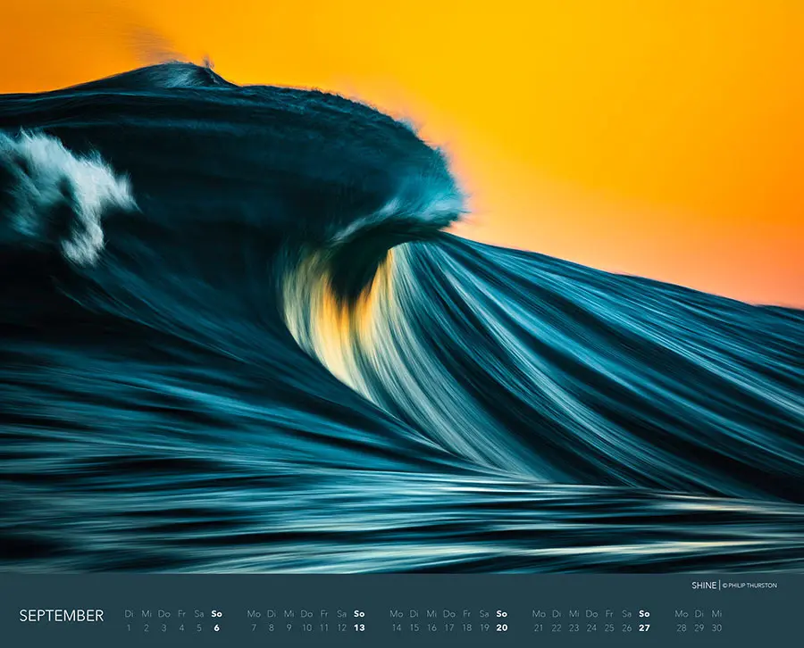 Bild: 9783966649384 | Wellen Kalender 2026: Meeres- und Wasser-Fotografie XXL Premium...
