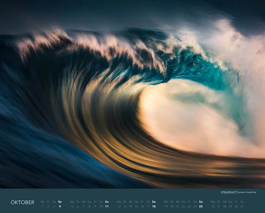 Bild: 9783966649384 | Wellen Kalender 2026: Meeres- und Wasser-Fotografie XXL Premium...