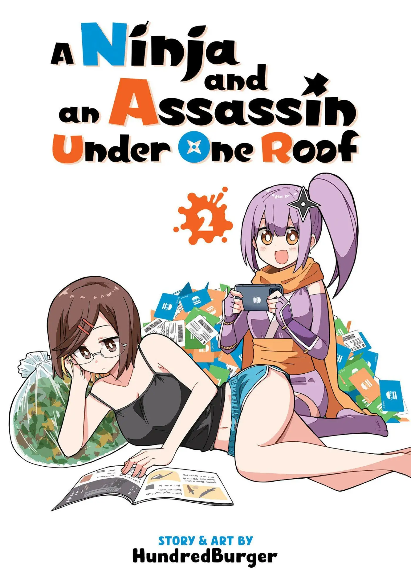 Cover: 9798895619384 | A Ninja and an Assassin Under One Roof Vol. 2 | Hundredburger | Buch