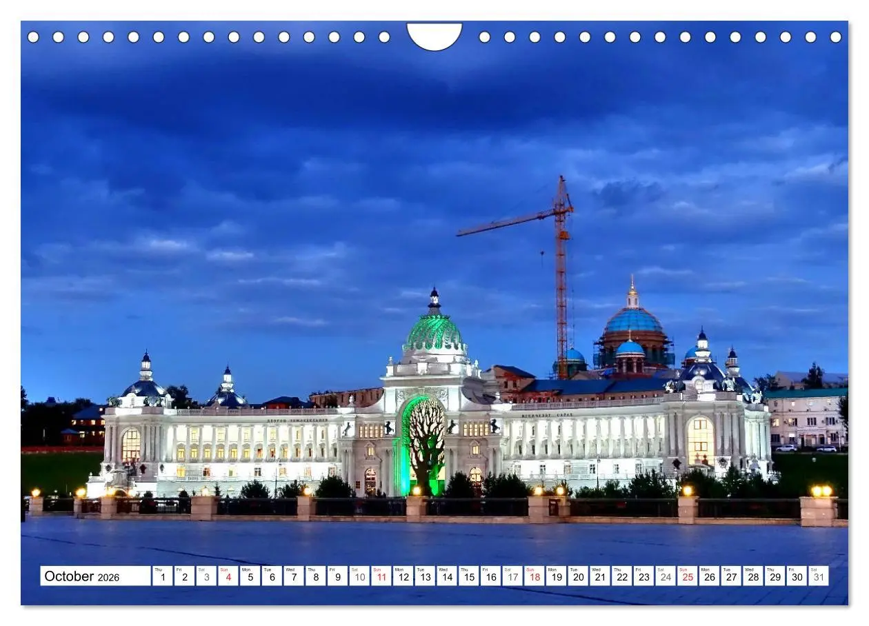 Bild: 9783516559484 | Magic Kazan - A fascinating city on the Volga River (Wall Calendar...