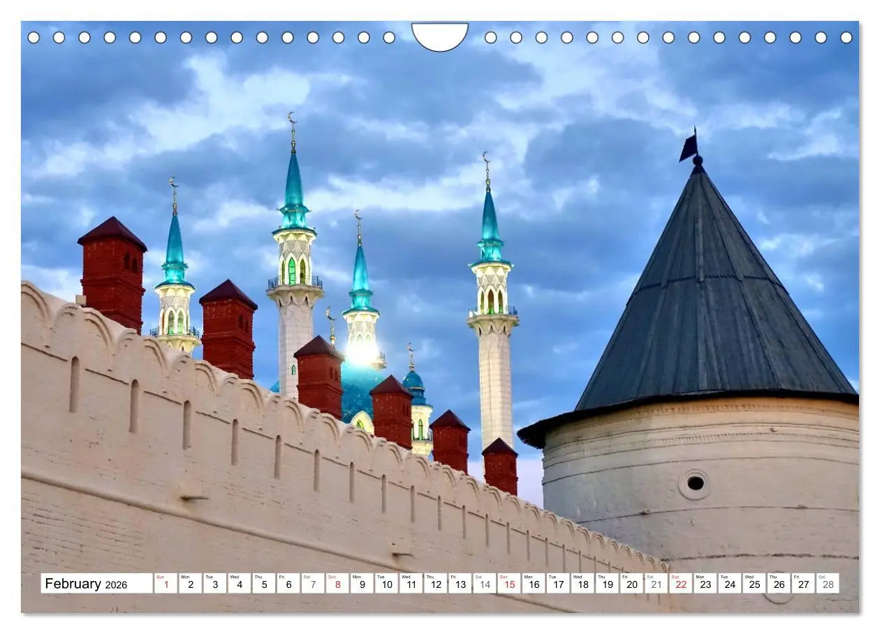 Bild: 9783516559484 | Magic Kazan - A fascinating city on the Volga River (Wall Calendar...